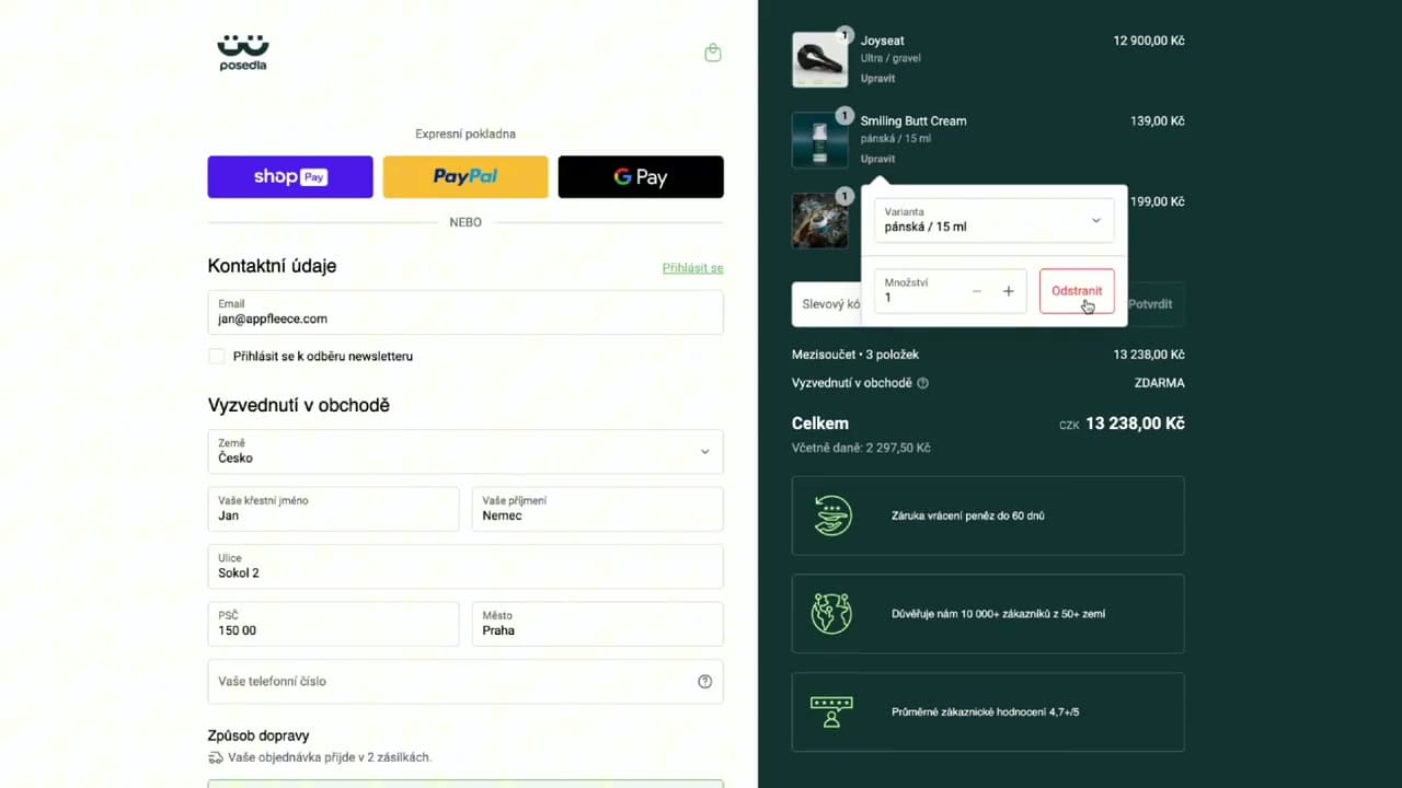 Individuelle Checkout- & Warenkorb-Integrationen